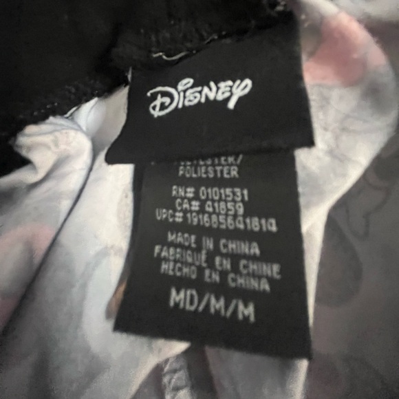 DISNEY Mickey Mouse Red and Gray Lounge Pants - Picture 8 of 9